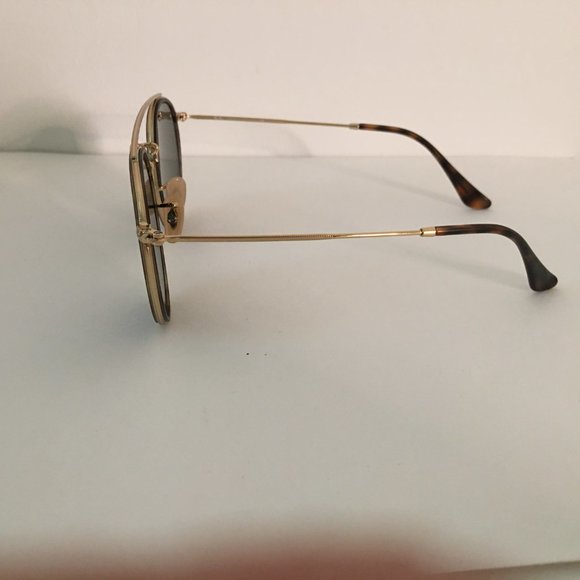 Ray-Ban Round Polarized Double Bridge Sunglasses RB3647-N (NWOT) - Picture 3 of 11